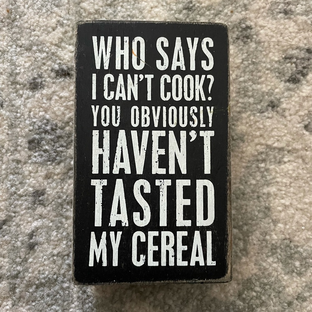 Small Graphic Sign